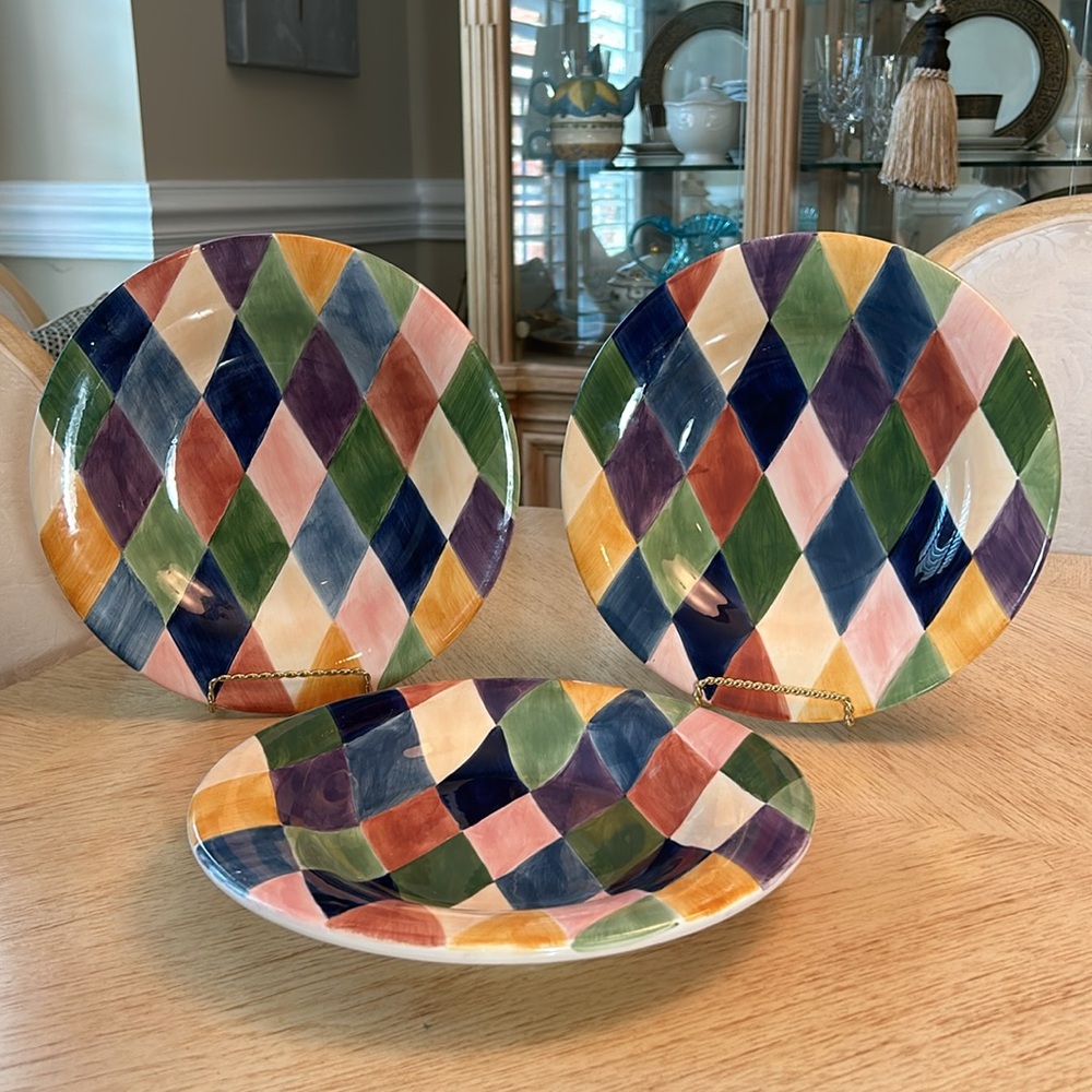 Carnival Salad Plate by Tabletops Unlimited (3)